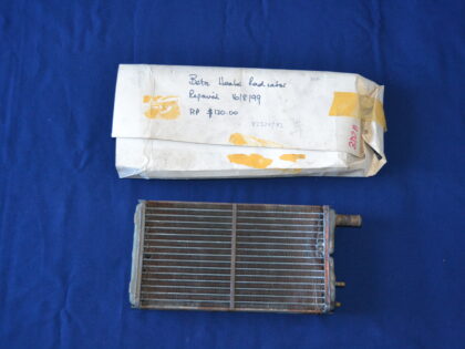 Radiator - Heater core. Repaired. Beta S1 & S2