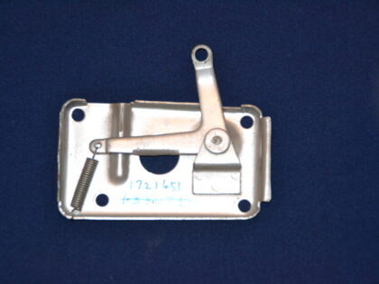 Bonnet Locking Plate - Includes lever & return spring. Fulvia S/H